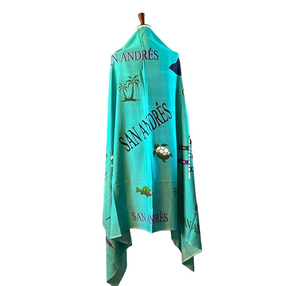 Playa Azul Accessories - NWT Playa Azul San Andrés Sarong Cover-Up